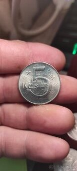 5 Korun 1983 Lesk