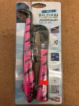 Balzer Adrenalin Arctic Eel 300 g Pink/black fireshark