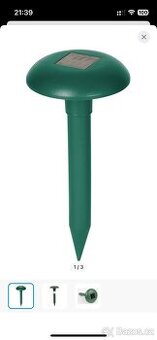 Solární odpuzovač krtků