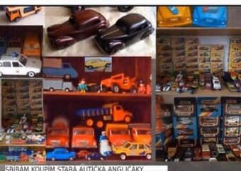 Sbírám auticka a retro hracky