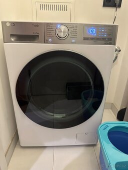 Úzká/slim parní pračka se sušičkou LG F2DV9S8H2