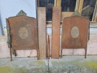 Plechová dětská postýlka