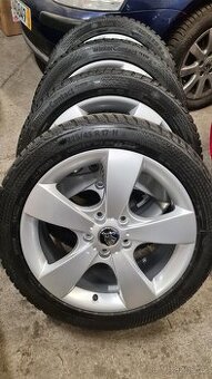 ALU kola R17- 5x112 originál ŠKODA OCTÁVIA,VW,SEAT,AUDI.