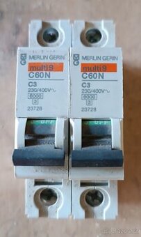 Jističe multi9 C60N C3 nové