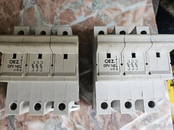 Prodám 2ks použitých pojistkových odpojovačů OEZ OPV 14S