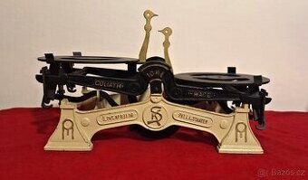 Starožitná váha SK ve sbírkovém stavu