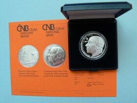 Pamětní mince 200Kč 2012 Kamil Lhoták proof