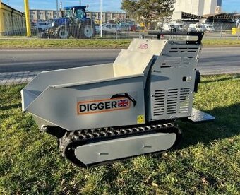 hydraulický dumper, stavební kolečko, železný kůň, dumper