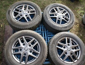 letni pneu R16 alu kola Ford Transit 5x160 hezky model kol