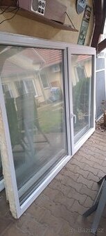 Prodám použitá okna 236x158 dvojskla