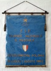 Vlajka – Talianska basketbalová federácia (F.I.P.) – 1962 - 1
