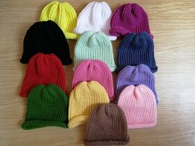 Nová pletená čepice - 1