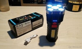 Nabíjecí vysocesvítivá LED svítilna - 1