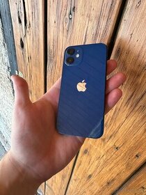 iPhone 12 mini - 64Gb - 100% BATERIE - 6M ZÁRUKA - BLUE