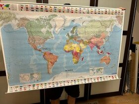 Nastenna mapa světa
