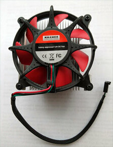 Ventilátor 12V s chladičem.