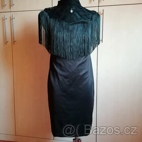 Luxusní společenské černé šaty vel.40-42