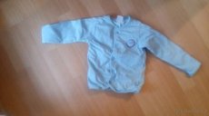 Bleděmodrá mikina vel. 86