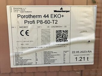 Porotherm 44 EKO+ Profi P8 - II jakost - 1