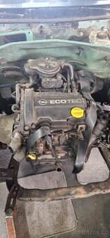 Opel Corsa C 3 válec 43kw komplet motor