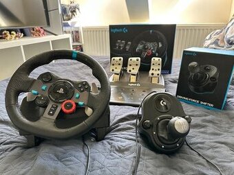 Herní volant Logitech G29 + řadící páka PC/PS