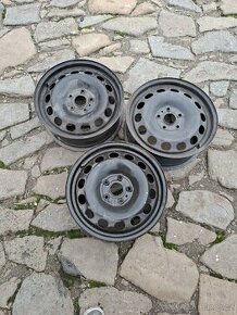 3x plechový disk 6,5j x 16 ET 50 - 1
