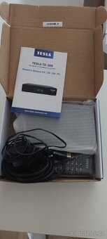Nový nepoužitý Set- top box Tesla TE-300 na DVB-T2
