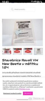 Stavebnice Revell VW brouk