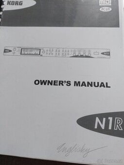 KORG N1R manual