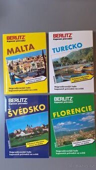 Sada 34 turistických průvodců BERLITZ – české vydání - 1