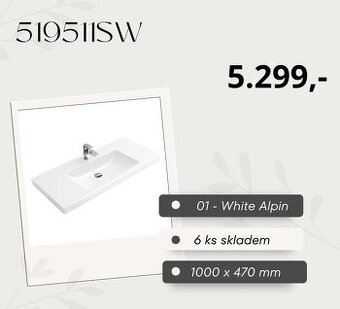 Villeroy & Boch výprodej — luxusní sanitární keramika, nové
