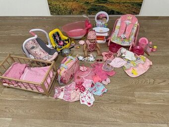 Panenka Zapf Creation BABY born s příslušenstvím