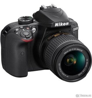 Nikon D3400 + 18-55mm AF-P VR – černý