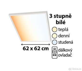 NOVÝ Nástěnný stropní LED panel,ZÁRUKA,OVLADAČ stmívatelné