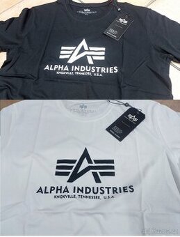 NOVÉ tričko Alpha Industries - L, XL