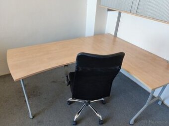 Kancelářská sestava stolů do "L" 200x160cm s Archivem