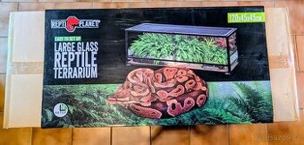 Nové Terárium a příslušenství na prodej - ježek bělobřichý