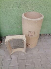 Šamotový komín + dvířka