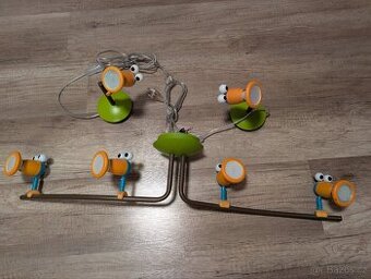 PHILIPS MYKIDSROOM BIRDEY stropní světlo + 2x lampička