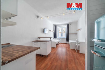 Pronájem bytu 1+kk, 27 m², Plzeň, ul. Vrchlického