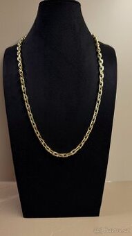 zlatý řetízek anker pilka 14k 585/1000 106g