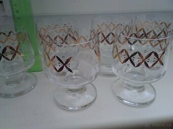 Prodám skleničky za 20 Kč za kus