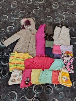 Dětské oblečení velikost 122-128 pro holku