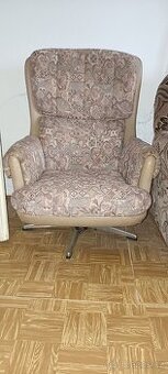 Retro otočné křeslo