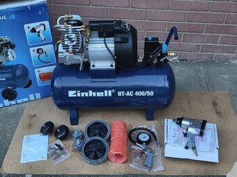 Prodám 2-pístový kompresor Einhell BT-AC 400/50 +pneumatický