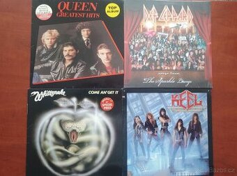 PRODÁM MIX LP- QUEEN,DEF LEPPARD,WHITESNAKE..