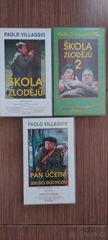 ORIG.VHS FILMY PAOLO VILLAGGIO