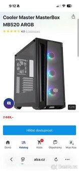 Cooler Master Masterbox MB520 ARGB