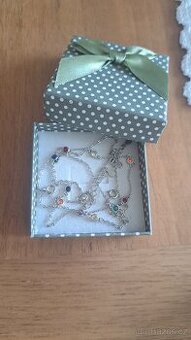 Stříbrný řetízek + náramek