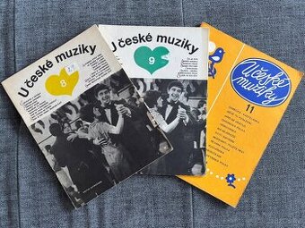 Noty akordeon - harmonika: U české muziky 8 + 9 + 11